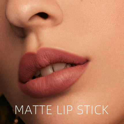 YOUNG VISION 12-Color Velvet Lipstick Long-Lasting Nude Waterproof Matte Non-Transfer Lipstick Women's Cosmetics Makeup