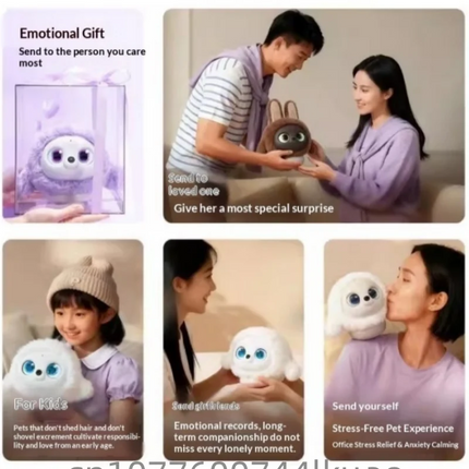 Ropet AI Pet Toy Robot Emotional Companionship Bionic Interaction Electronic Desktop Pets intelligent Robot Children's Kid Gift