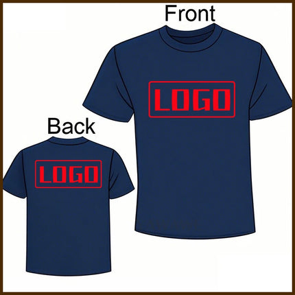 For man Text here Fashionable summer t shirt Custom Design Here Short Sleeve Daily Wear Tailor-made Oneck Rock tees Personalized