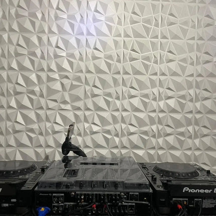 10PCS 30x30cm Wall Sticker 3D Wall Panels Indoor Wall Decoration For Living Room Bedroom Hotel Office Mural Tile-Panel-Mold