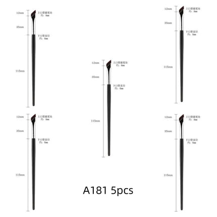 Upgrade Blade Eyeliner Brush Ultra Thin Fine Angle Flat Eyebrow Brush Liner Brow Place Makeup Brush Precise Detail Brush