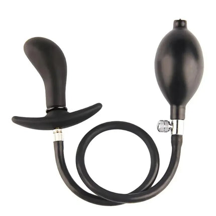 Inflatable Mouth Gag BDSM Fetish Lock Bondage Strap  Plug Adult Games Teasing Stuffed Mouth Ball Anal Plug Butt Sex Toys