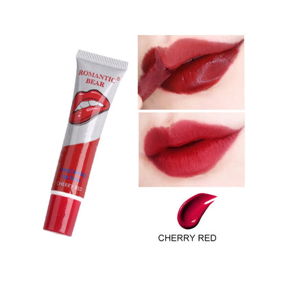6 Color Lip Gloss Peel-Off Lipstick with Long-Lasting Color, Waterproof Lip Gloss