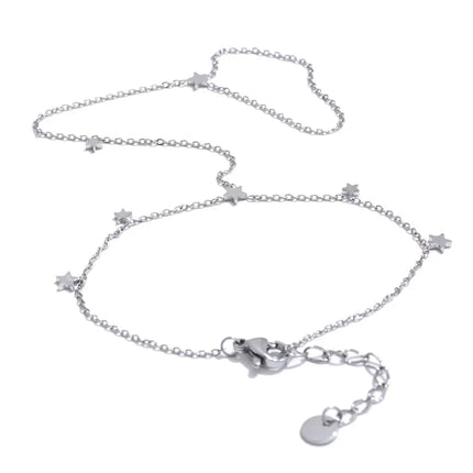 Yhpup Trendy Stainless Steel Zircon Beads Back of Hand Chain Finger Bracelet Fashion Chic Sexy Jewelry Waterproof Wholesale Gift