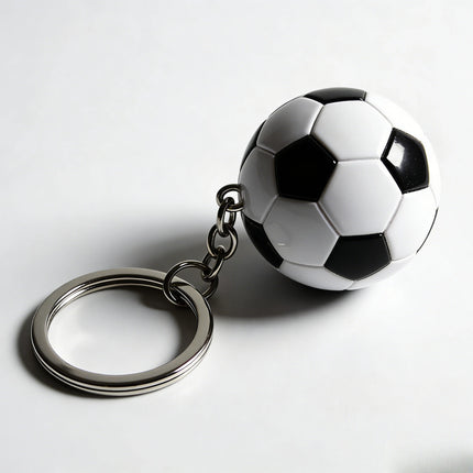 Mini Soccer Ball Keychain 3d Football Keyring for Men Women Sports Fans Bag Charm Car Key Accessory Gift 2026 New Arrival