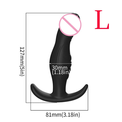 Extra-long Anal Dildo Butt Plug Prostate Massager Adult Gay Anal Beads deeper Stimulation G-spot Clitoral Sex Toys for Men Women
