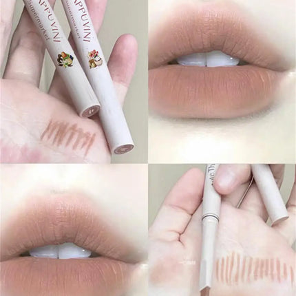 LipLinerPen Lips Makeup Soft Mist Cosmetics Lipstick Pen Gentle Colors Matte Lipstick Pen Lip Contouring Lipliner Pencil