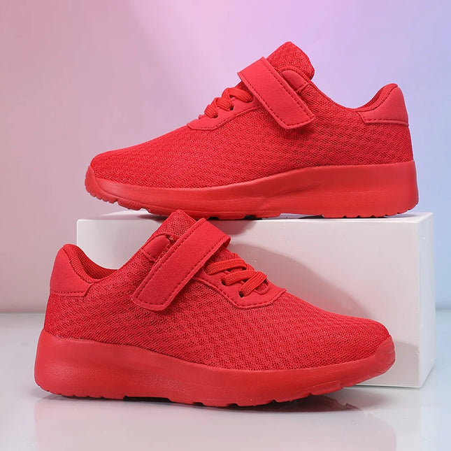 New style children's shoes for boys and girls, ultra-lightweight and breathable mesh running shoes
