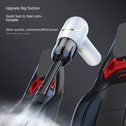Portable Handheld Vacuum 5000Pa Cordless Car Vacuum Cleaner With Brushless Motor 4 In 1 For Keyboard, Home, Pet And Car
