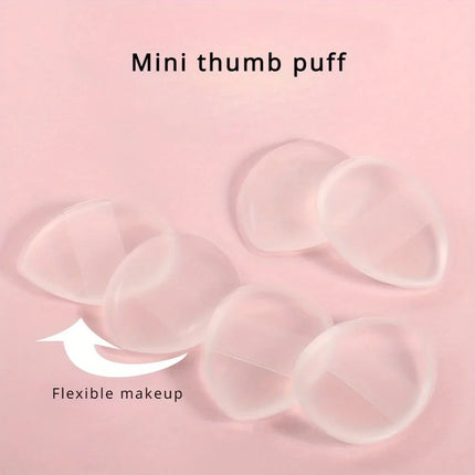 2025NEW5 Pack Mini Silicone Fingertips - Reusable, Fragrance-Free Makeup Brushes for Foundation, Concealer and Powder