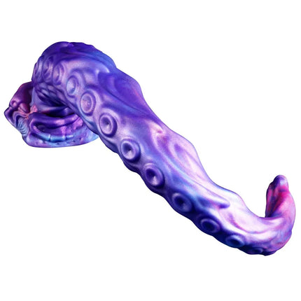Octopus Tentacle Anal Plug Realistic Suction Cup Dildo Purple Pink Gradient Adult Toy for Men Women Couples Fantasy Sex Toy