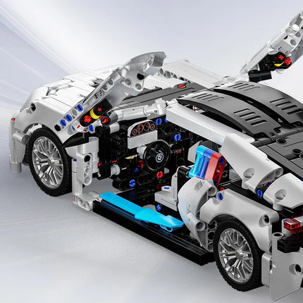 1:14 Scale Racing Car Building Blocks Set 1208PCS Model Car Kit for Boys Adult Collectible Display Birthday Gift