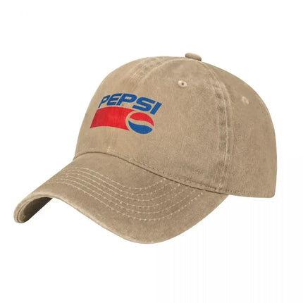 Fashion P-Pepsi Baseball Caps Women Men Snapback Cap Female Male Visors Sun Hat Unisex Adjustable Cotton Trucker Hats
