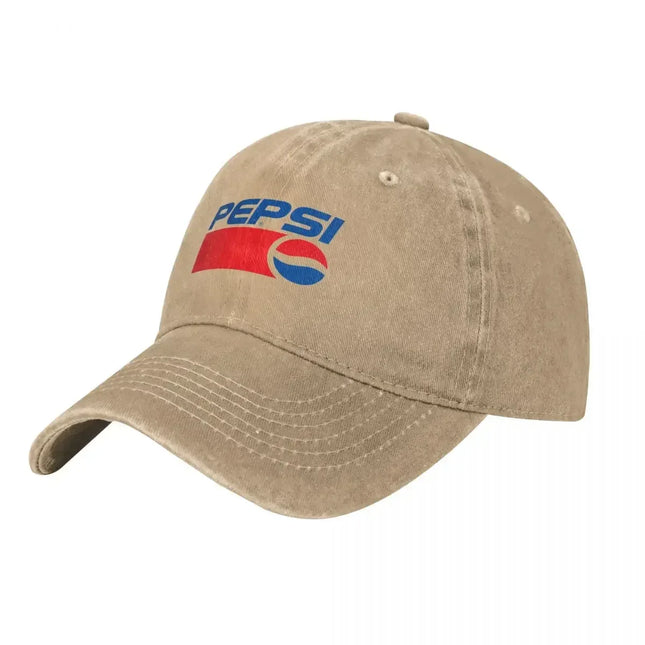 Fashion P-Pepsi Baseball Caps Women Men Snapback Cap Female Male Visors Sun Hat Unisex Adjustable Cotton Trucker Hats