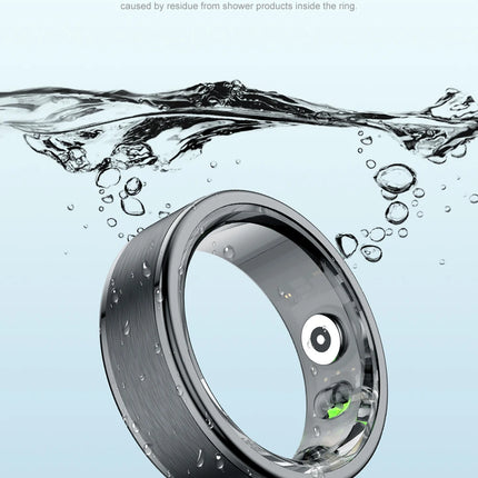 2024 COLMI R03 Smart Ring Men Women, With Charging Case, Battery Life 39 Days, Health Monitor, IP68&5ATM Waterproof, Multi-sport