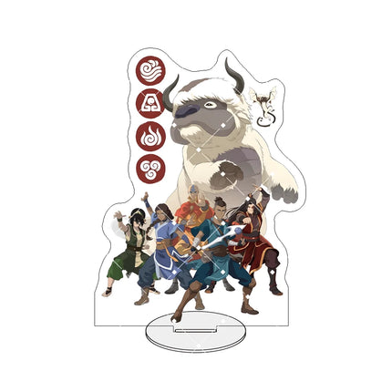 Avatar The Last Airbender 15cm Acrylic Stand Figure Aang Zuko Toph Katara New Collectible Decor keychain