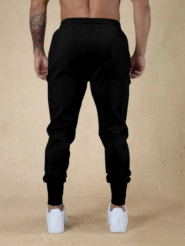 Black Men Sports Pants Running Trousers Workout Jogging Long Pants Gym Sport Joggers for Men Fitness Sweatpants Tracksuits