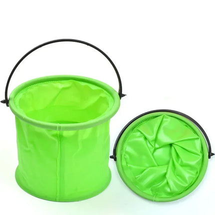 1pc Beach Sand Bucket Toy Collapsible Bucket Gardening Tool Outdoor Pool Play Tool Kids Summer Water Fun Toy Birthday Gift