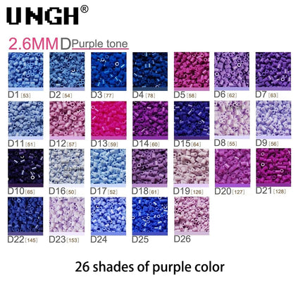 Perler Beads Mard Bean Fusion Bean 2.6mm Pindou DIY material bag Holiday Gifts 3D Puzzle Hama Beads Handmade Handicraft keychain