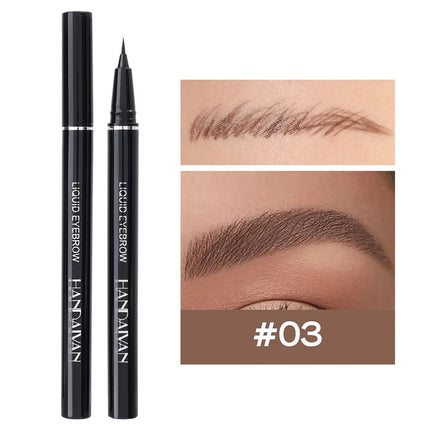 0.01mm Ultra Fine Eyebrows Pencil Waterproof Long Lasting No Blooming Eyeliner Lying Silkworm Pen Easy To Color Eye Makeup Tools
