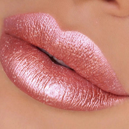 1PC glitter metallic lipstick finish hydrating 19 colors red pink sparkling highly pigmented lip tints  lips makeup gifts cosmet