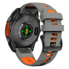 Space gray orange / 22mm Fenix 8 47mm