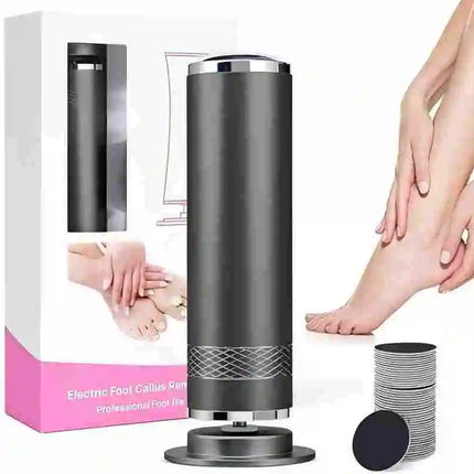 Electric Foot Callus Remover, Upgraded Electric Foot Remover for Feet, Adjustable Speed Foot File with 60 Pieces Sandpaper Disc