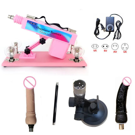 Powerful Vibrator Automatic Telescopic Sex Machine With Dildo Attachments Female Vagina Anal Masturbation Sex Toys For Women Men