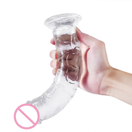 Cheap 8 Sizes Dildo With Suction Cup Huge Jelly Dildos Sex Toys for Woman Men Fake Dick Big Penis Anal Butt Plug Erotic Sex Shop