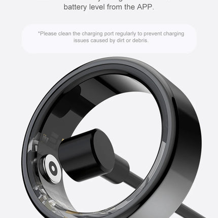 [2024 ] COLMI R02 Smart Ring Military Grade Titanium Steel Shell Health Monitoring IP68 & 5ATM Waterproof Multi-sport Modes