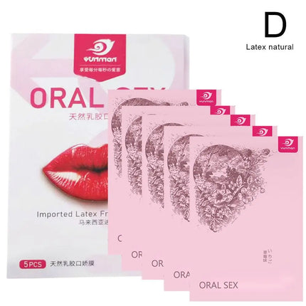 1/2 Packs Fruit Flavor Ultra-Thin Oral Sex Membrane Soft Vagina Anus Mouth Tongue Licking Penis Oral Sex Film Couples Sex Game