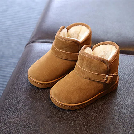 Fashion Children Casual Shoes Girls Boys Cotton Snow Boots Warm Kids Boots Boy Winter Cotton Shoes Sneakers ботинки мартин