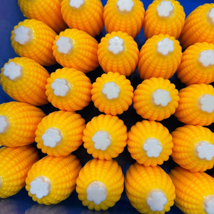 DIY Handmade Realistic Corn Slow Rebound Squishy, Super Soft Fidget with Inner Blocks Crisp Sound for Adult Stress Relief & Gif