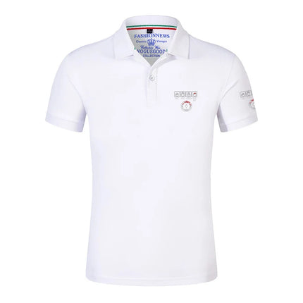 Rock Paper Scissors Table Saw Funny Carpenter Summer Fashion Sports Solid Color Polo Shirts Men Casual Breathable Short Sleeve