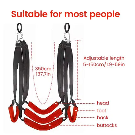 Adult games Sex Swing Chairs Bondage Hanging Sex Furniture Swing Sex Furniture Fetish Bandage Love Adult game Hanging Door Swing