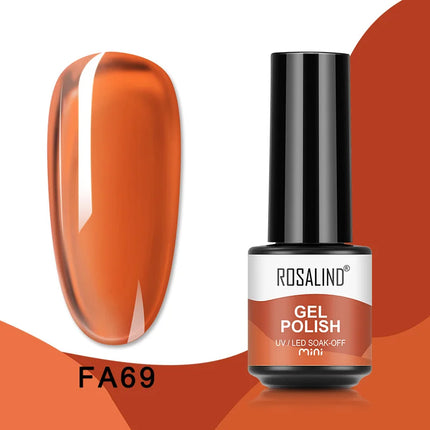 ROSALIND Gel Nail Polish UV Base Top Coat Soff Off Stamping Polish All For Art Manicure Semi Permanant Gel Nail Fast Shipping