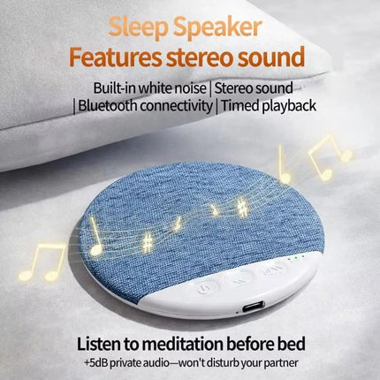 Under-Pillow Sleep Speaker BT 5.4White Noise Timer Shutdown for Living room bedroom decorations ﻿