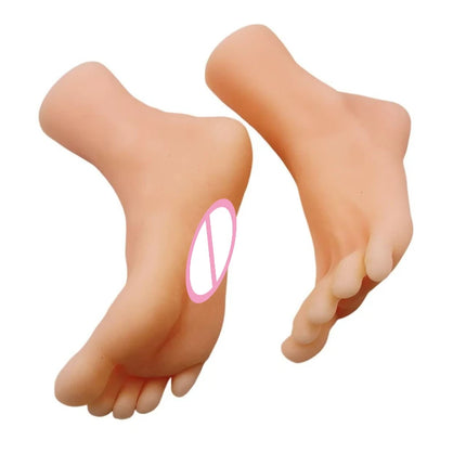 Male Masturbator Foot Massage Vagina Soft Stick Pocket Pussy Sex Toys for Men Fetish SM Games Adult Products Sex Machine for Men