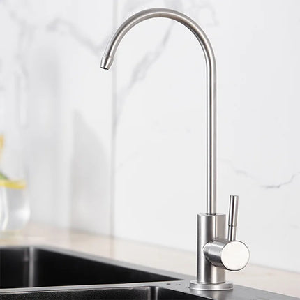 304 Stainless Steel Kitchen Water Purifier, Single Cooling Rotatable Water Purifier, Direct Drinking Water Faucet