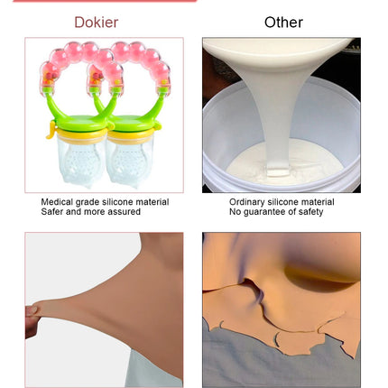 Dokier No-oil Silicone Breast Forms Fake Boobs Plate Enhancer Tits Male to Shemale Transgender Drag Queen Crossdressing Cosplay