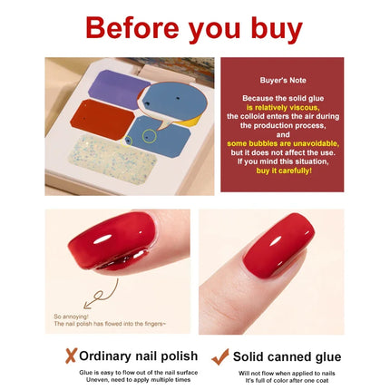 Solid Nail Polish Color Mud Gel Full Coverage Painting Nail Art Glue Mousse Creamy Texture Manicure Varnishes Solid UV Gel Plate