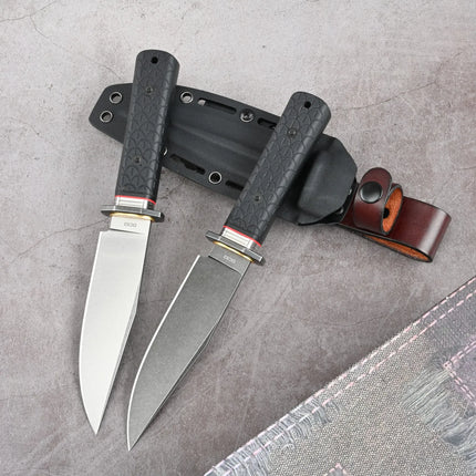 SDOKEDC DC53 Steel EDC Multitool Box Cutter with Sheath Outdoor Camping Fishing Utility Hand Tool