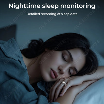 2026 New Smart Ring Heart Rate/Health Sleep Monitor Multi Sport Modes IP68 & 10ATM Waterproof Use Time 3 Days Rings Gift For Man