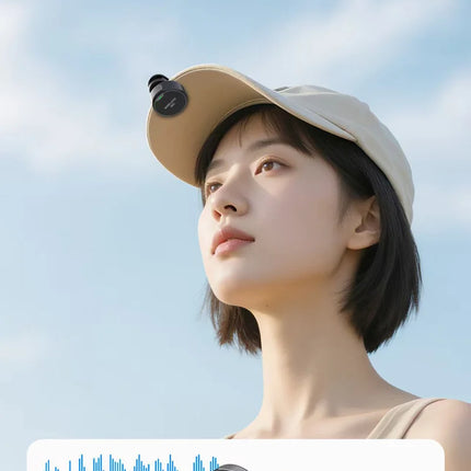 Wireless Lavalier Microphone Outdoor Live Recording Interview Vlog Magnetic Noise Reduction Portable For iPhone Android