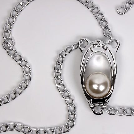 1set, Metal female chastity lock, rotating pearls, sexy lingerie accessories, prevent derailment, partner sex toys