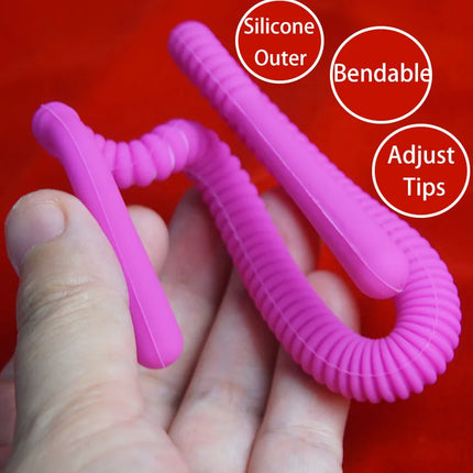 Silicone Labia Vagina Spreader,Ribbed Pussy Clit Orgasm Vaginal Lips Expander Expansion Holder,Clitoris Oral Enhancer Sex Toys