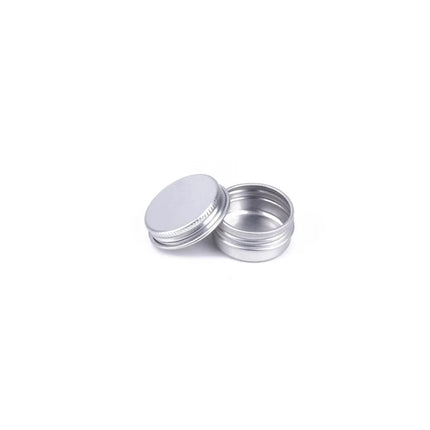 10/30pcs 5g Metal Round Tins Aluminum Empty Cans with Screw Lid for Cream Lip Balm Salve Spice Candle Cosmetic Storage