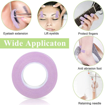 2/10PCS Eyelashes Extension Tape Micropore Breathable Non-woven Cloth Adhesive Lifting Lash Accessories Colorful Makeup Tools