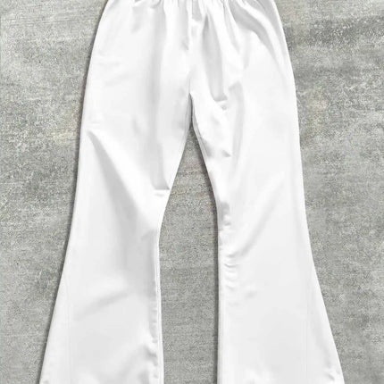 Men's Casual Street Style Sports Pants Fashion Cross Print Micro Horn Pattern Hot Selling Comfortable Fit Men's Streetwear