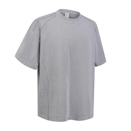 New 2025 Men's Cotton T-Shirt Short Sleeve Crew Neck Print Graphic Tee Casual Comfortable Fashion Top for Men